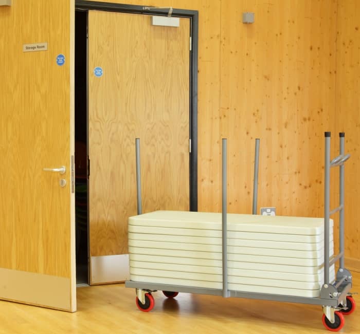 Small Folding Table Trolley - Image 2