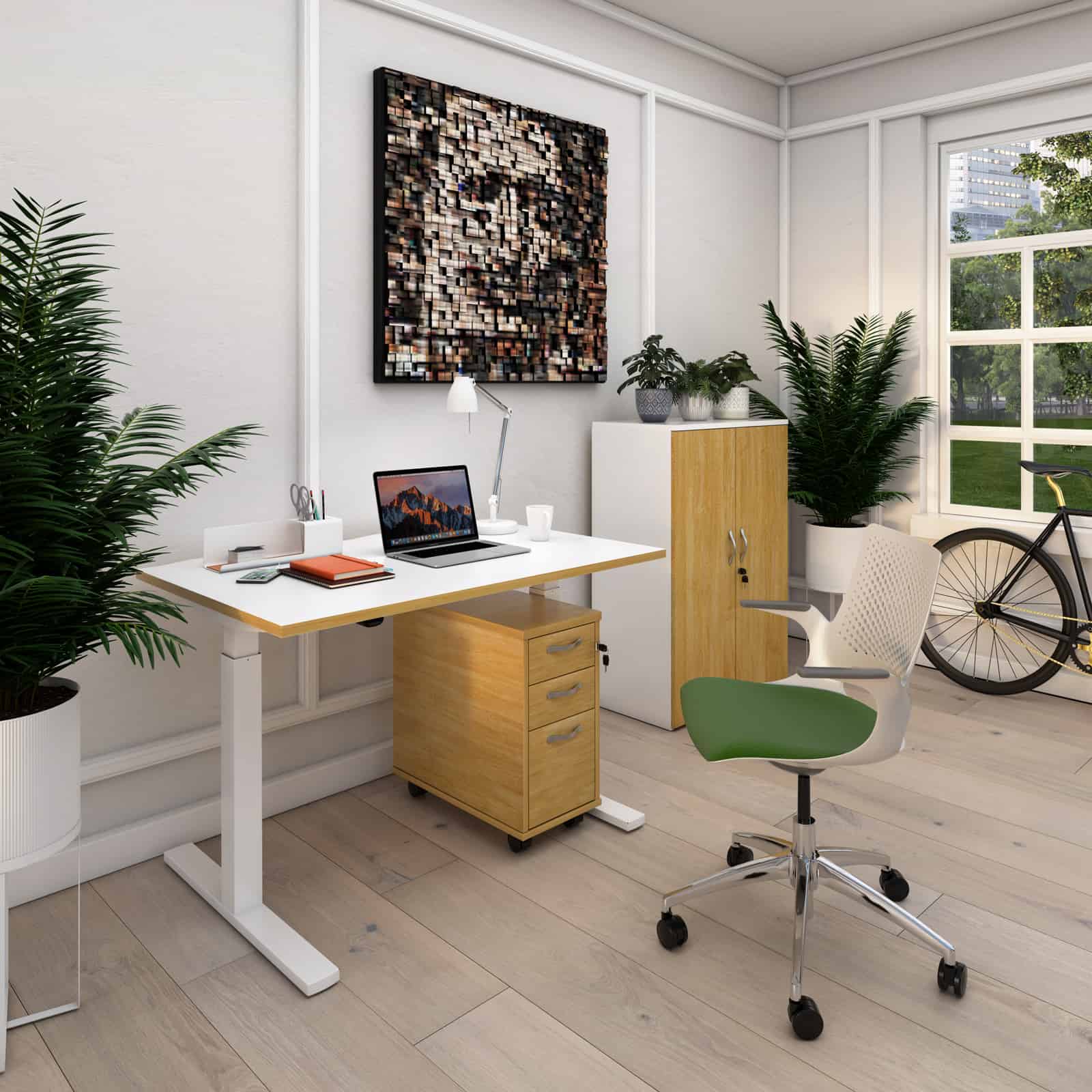 Elev8 Mono Height Adjustable Desk - Image 9