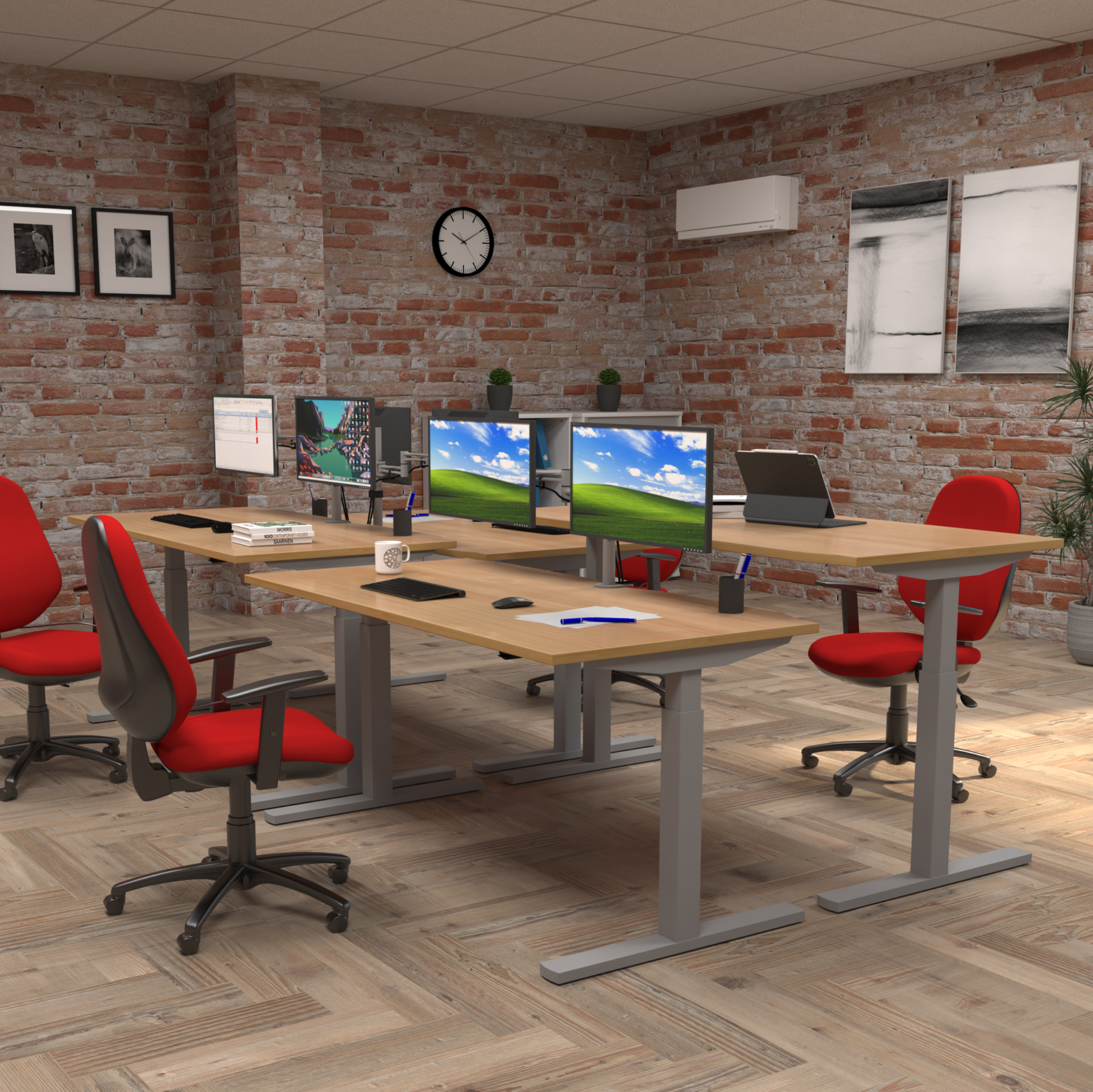 Elev8 Mono Height Adjustable Desk - Image 8