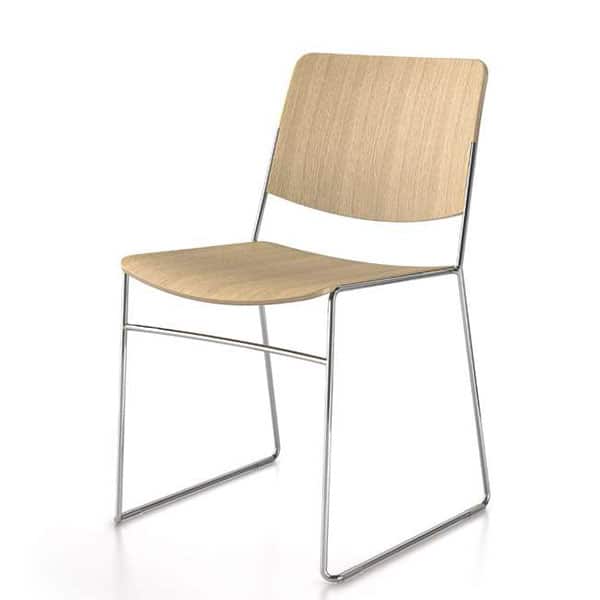 Tower Wood Stacking Chair