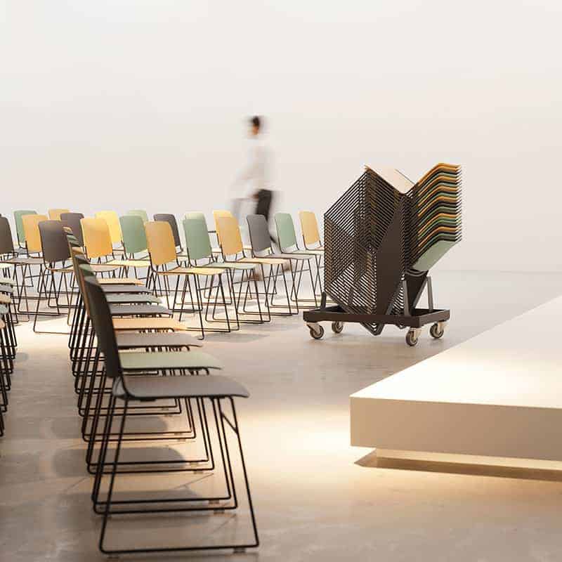 Mass High-Density Stacking Chair