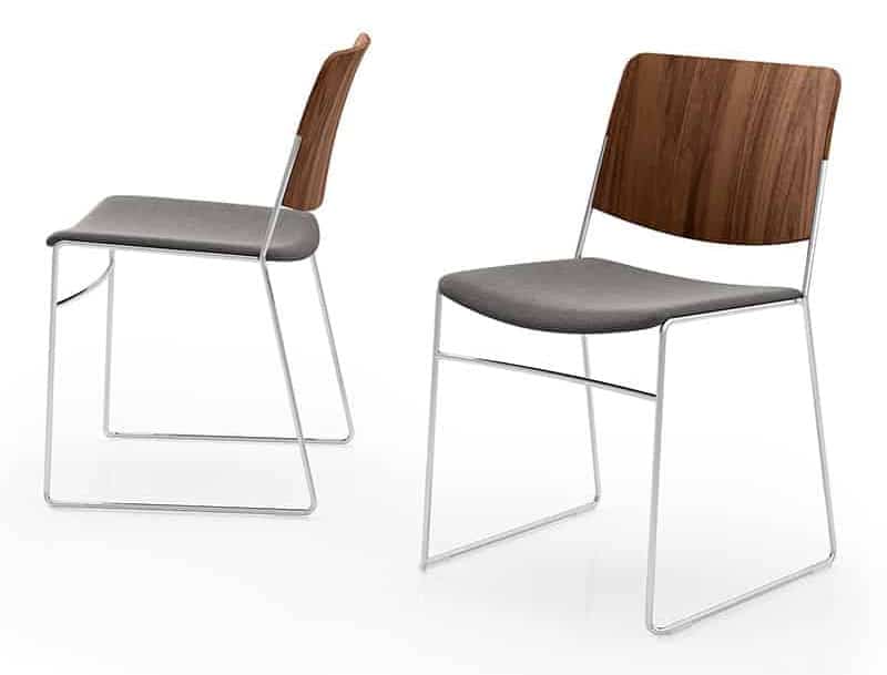 Tower Wood Stacking Chair