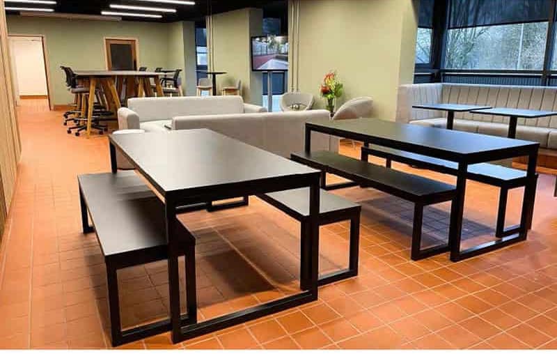 Axiom Block Steel Tables & Benches