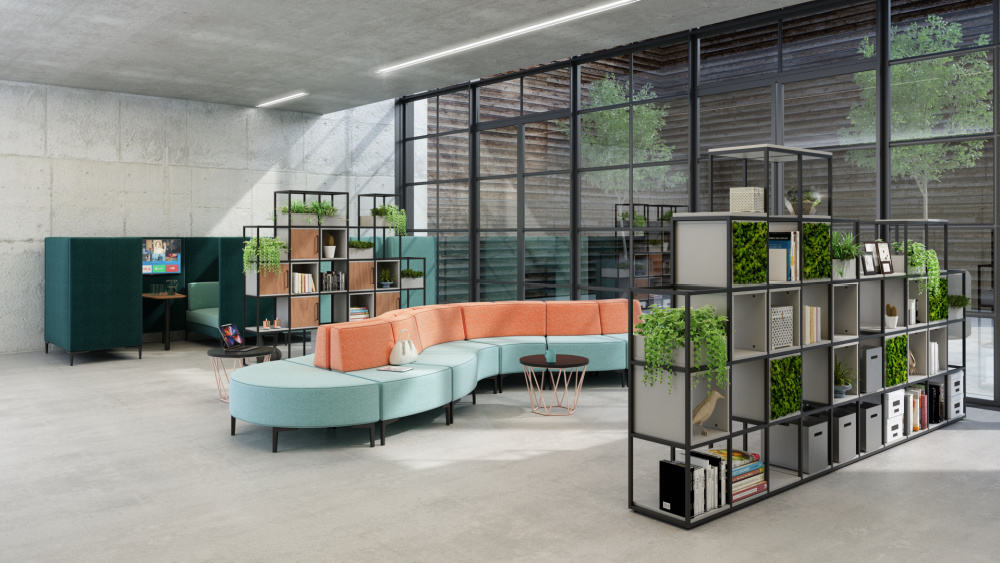 How to create a breakout area for an office