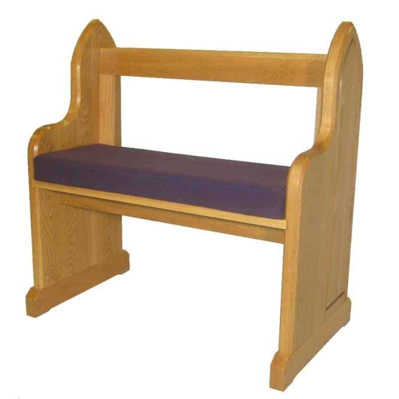 Made-to-measure pew cushions