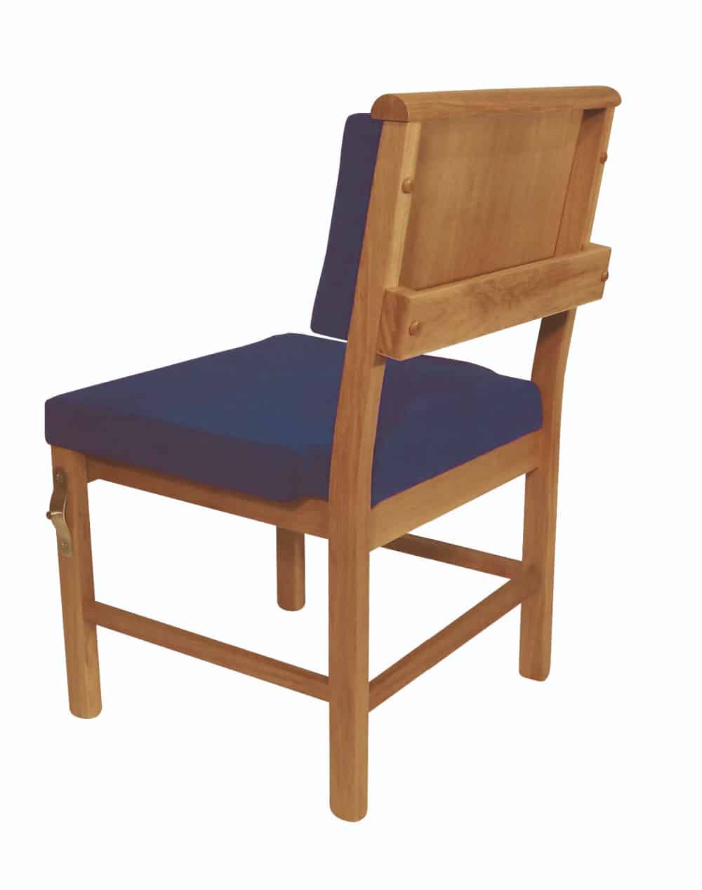 Hardwood Bookbox for Church Chairs (back pad mounted)