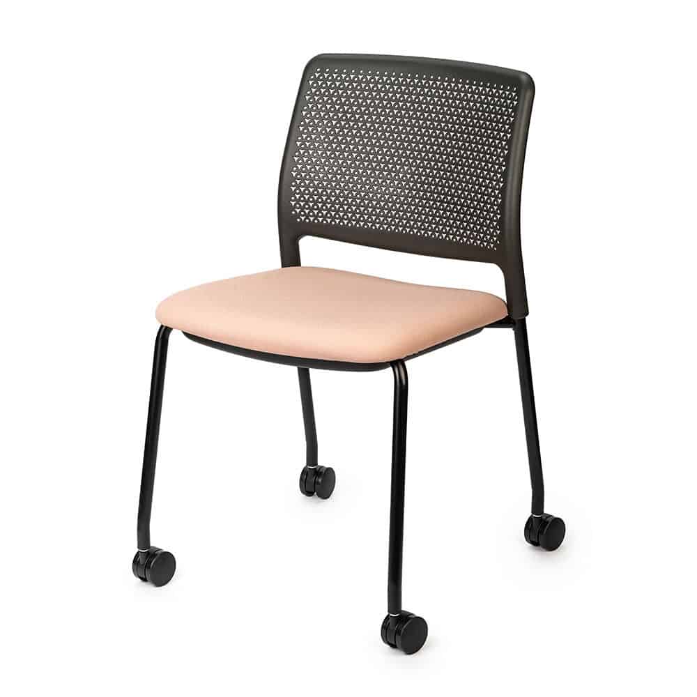 Grafton Stacking Chair with Castor Wheels