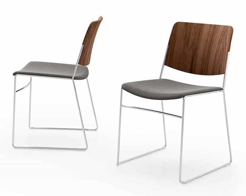 Tower Wood Stacking Chair