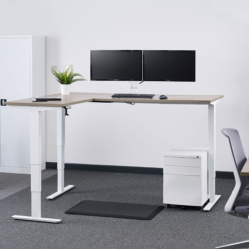 Advance Corner Height Adjustable Desk - Image 8