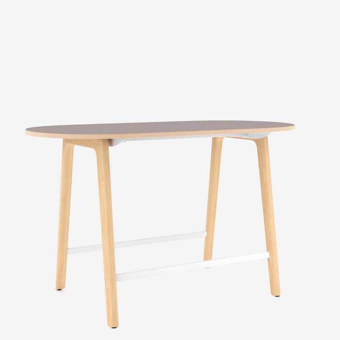 Levitate High Tables with Foot Bars