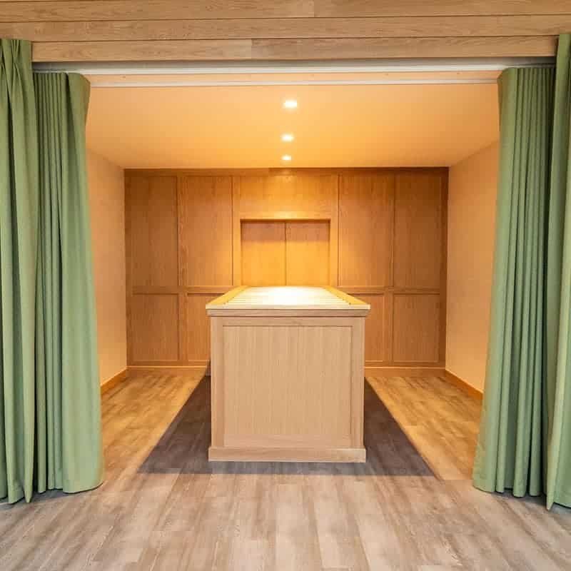 What furniture do you need for a crematorium?