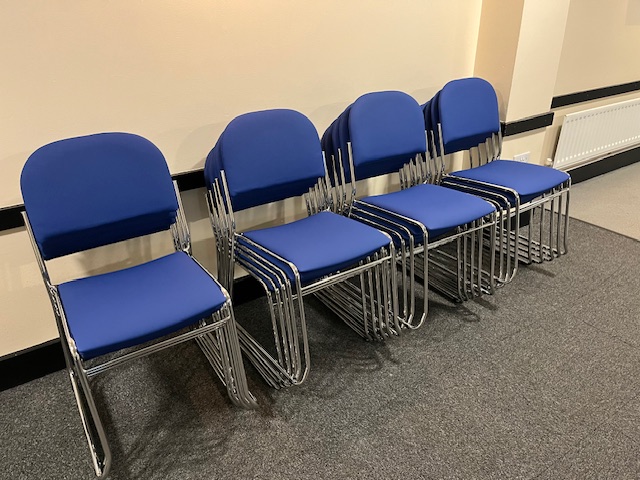 Vesta Stacking Chairs In Situ
