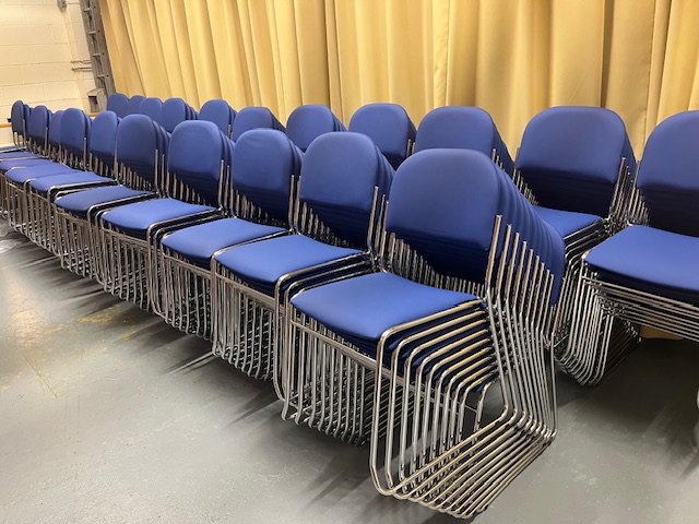 Stacking Chairs for Community Centre